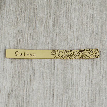Custom Stethoscope ID Charm • Succulents Name Tag • Nurse RN Doctor Midwife Gift • Veterinarian Gift •  Stethoscope Accessories