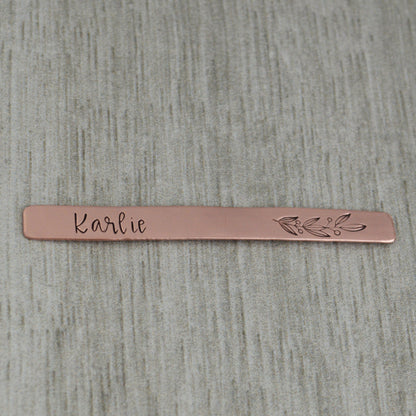 Custom Stethoscope ID Charm • Berry Branch Name Tag • Nurse RN Doctor Midwife Gift • Veterinarian Gift •  Stethoscope Accessories