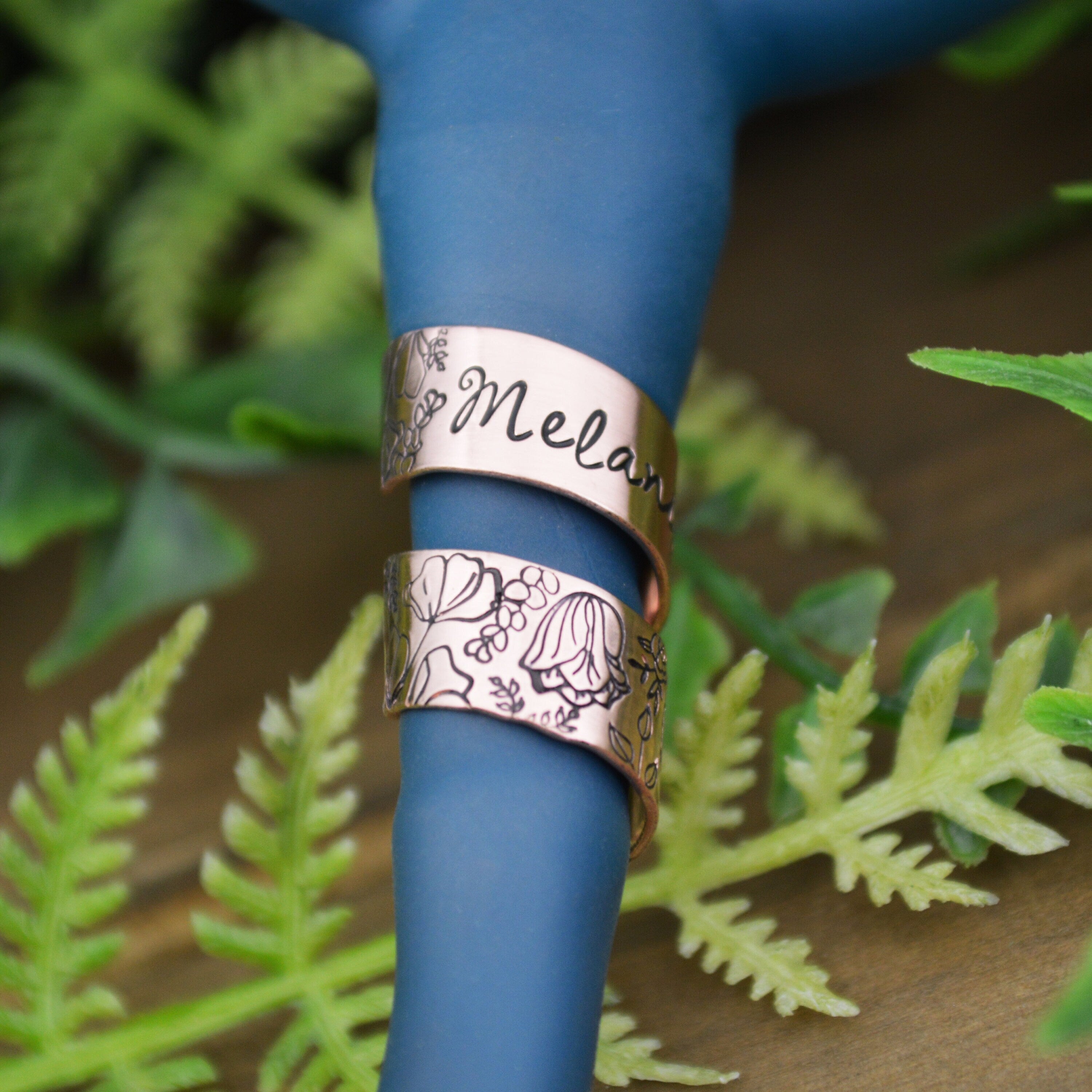 Custom Stethoscope ID Charm • Wildflowers Name Tag • Nurse RN Doctor Midwife Gift • Veterinarian Gift •  Stethoscope Accessories