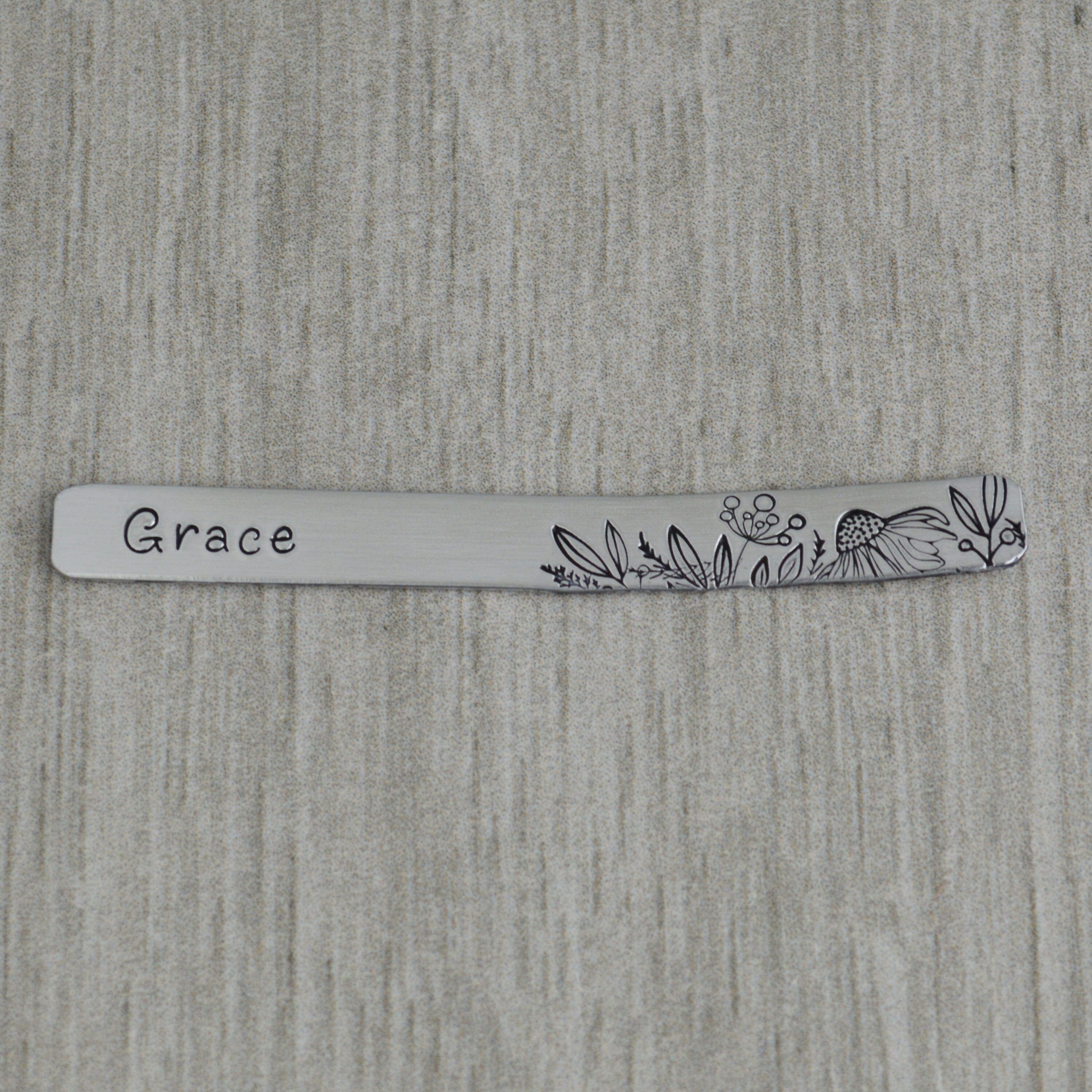 Custom Stethoscope ID Charm • Summer Florals Name Tag • Nurse RN Doctor Midwife Gift • Veterinarian Gift •  Stethoscope Accessories