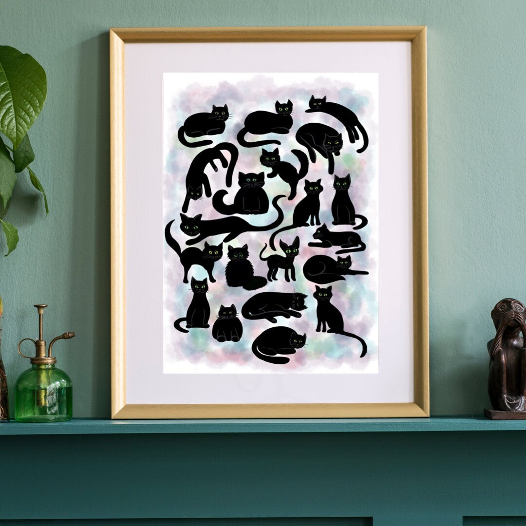 Crossing Your Path Art Print (unframed)