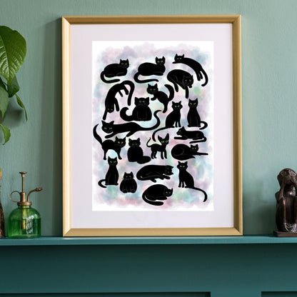 Crossing Your Path Art Print (unframed)