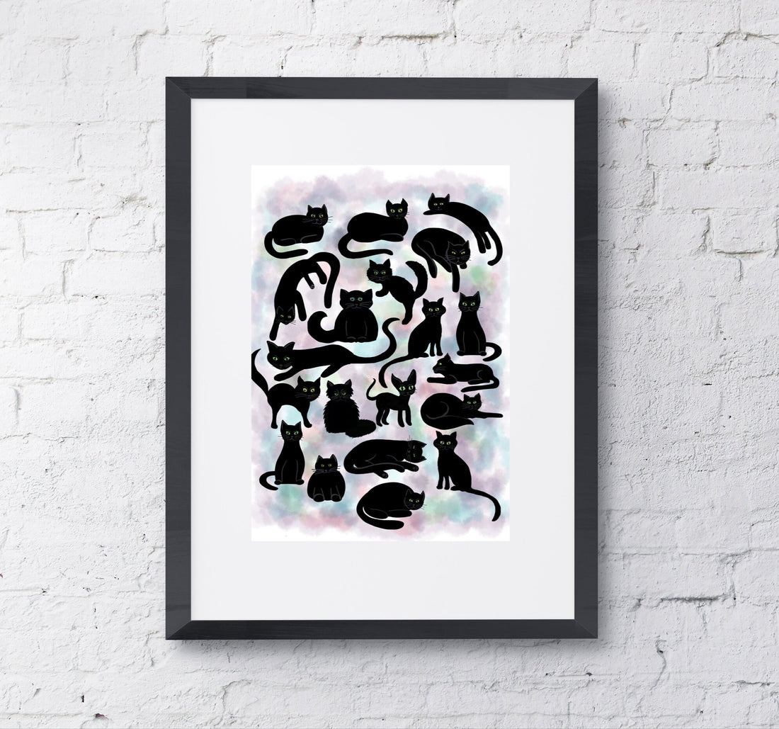 Crossing Your Path Art Print (unframed)