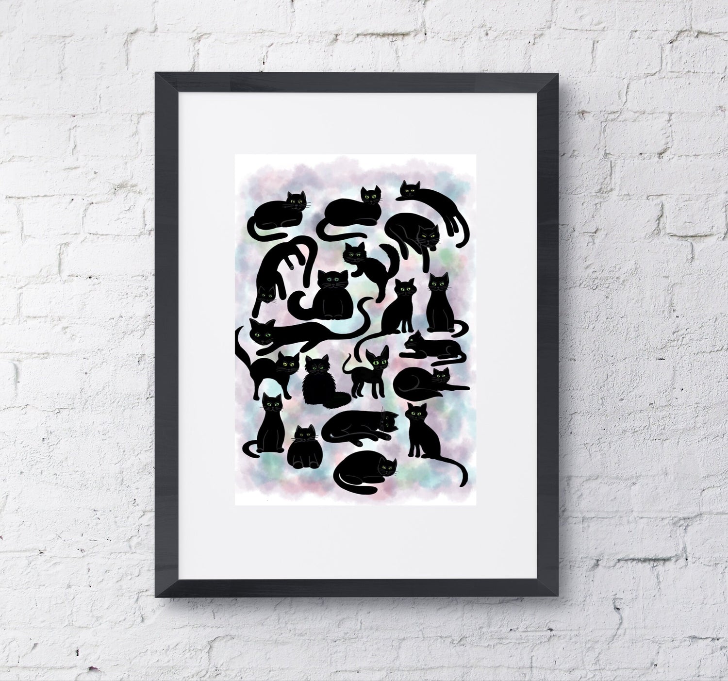 Crossing Your Path Art Print (unframed)