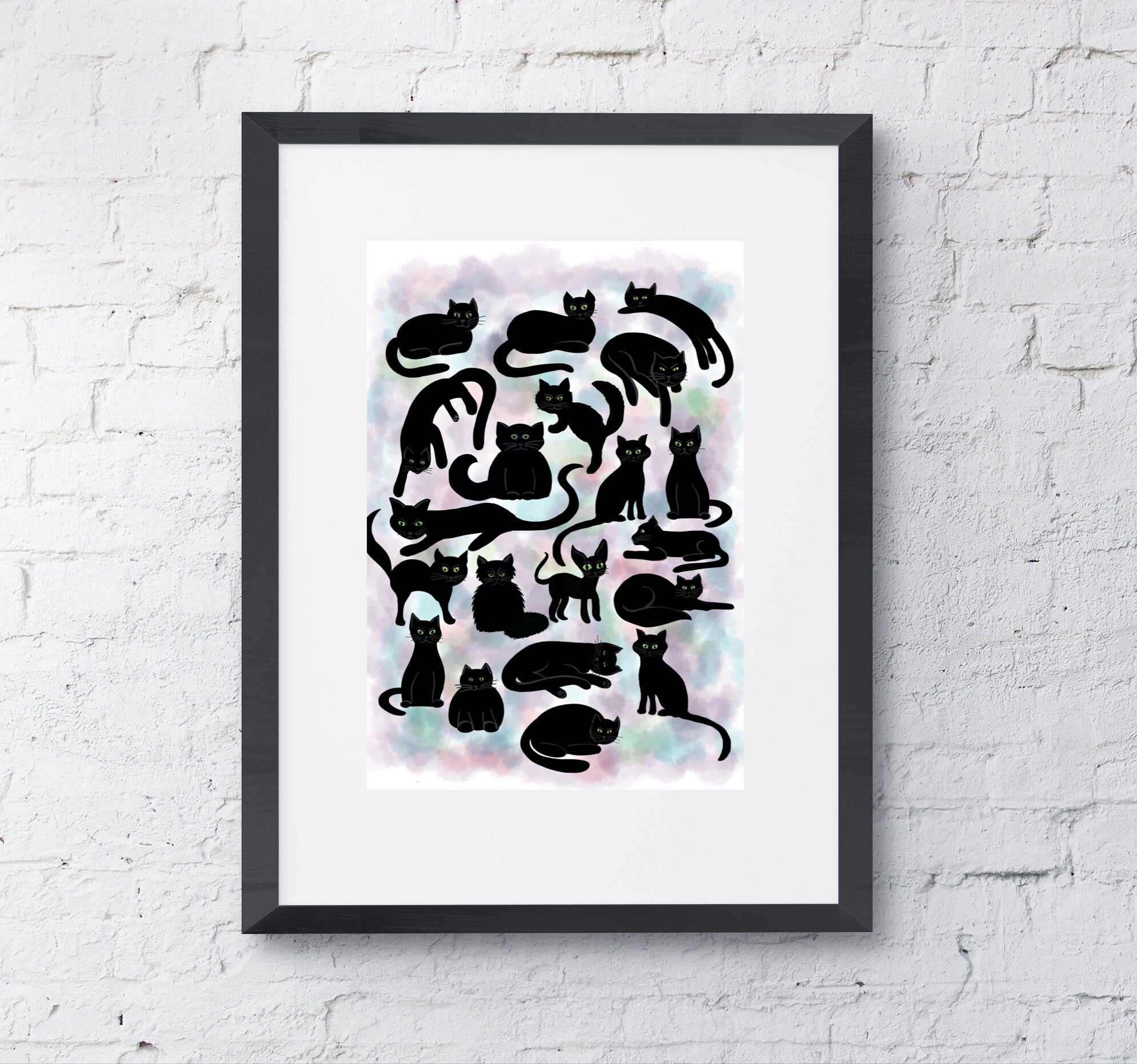 Crossing Your Path Art Print (unframed)