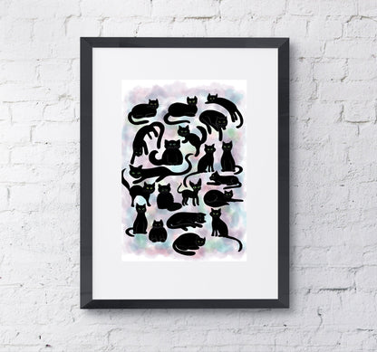 Crossing Your Path Art Print (unframed)