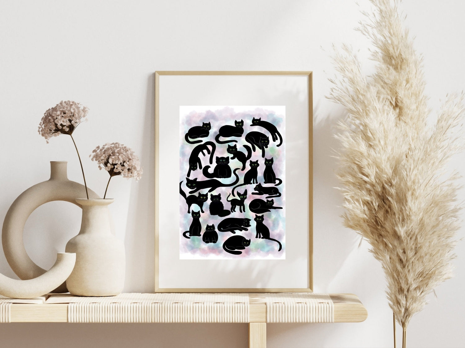 Crossing Your Path Art Print (unframed)