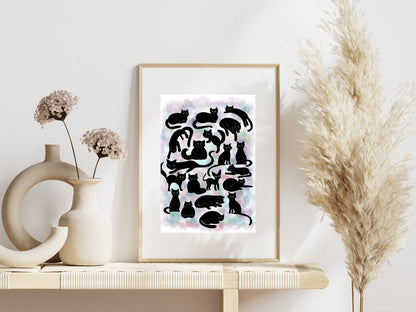 Crossing Your Path Art Print (unframed)