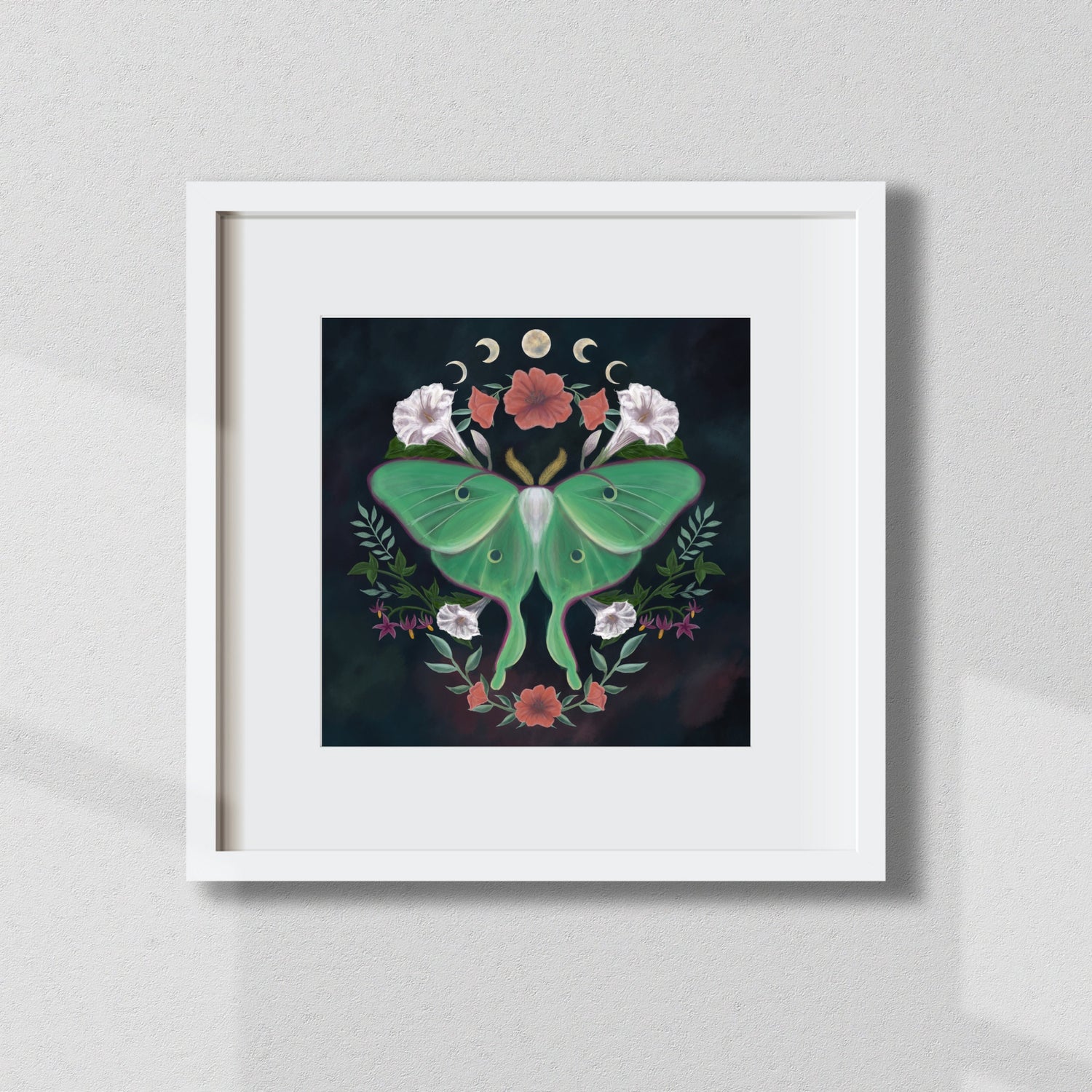Moon Phase Seasons Art Print (unframed)