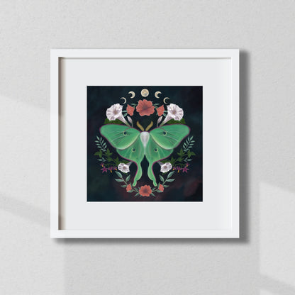Moon Phase Seasons Art Print (unframed)