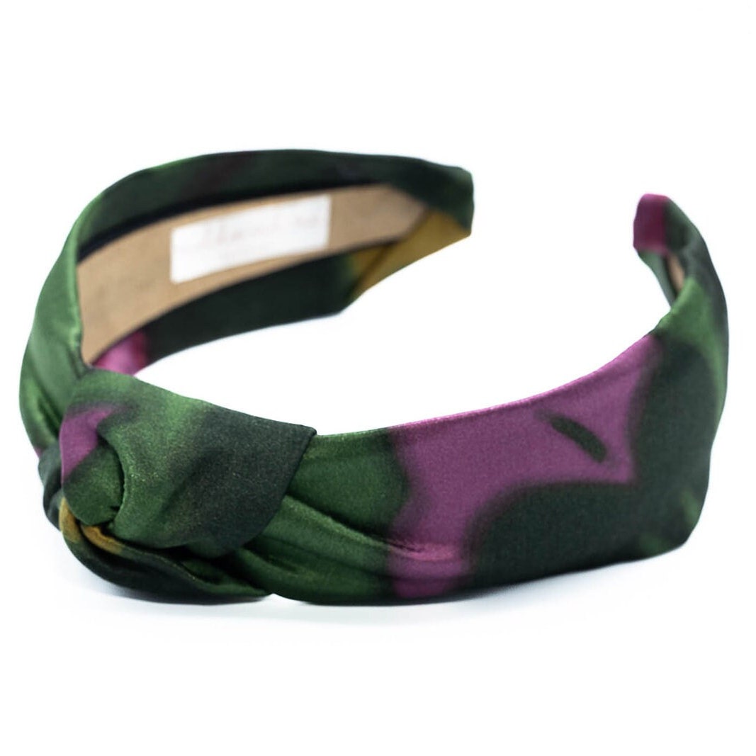Liberty Betsy Shadow 100% Silk Knot Headband