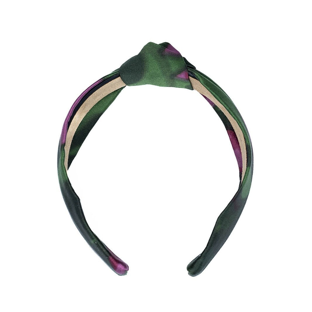 Liberty Betsy Shadow 100% Silk Knot Headband
