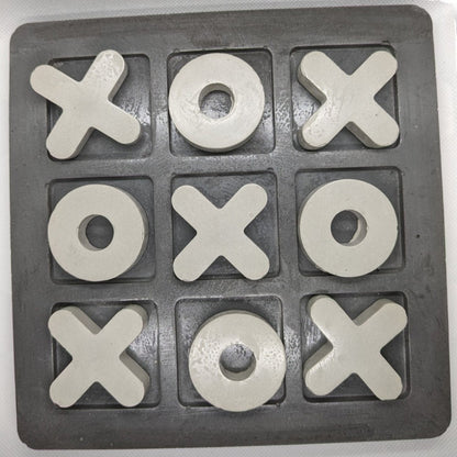Concrete Tic-Tac-Toe Set