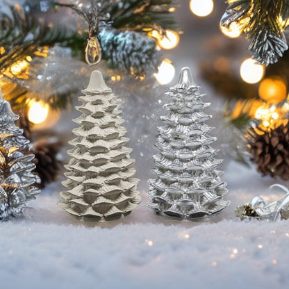 6 Inch Concrete Christmas Tree
