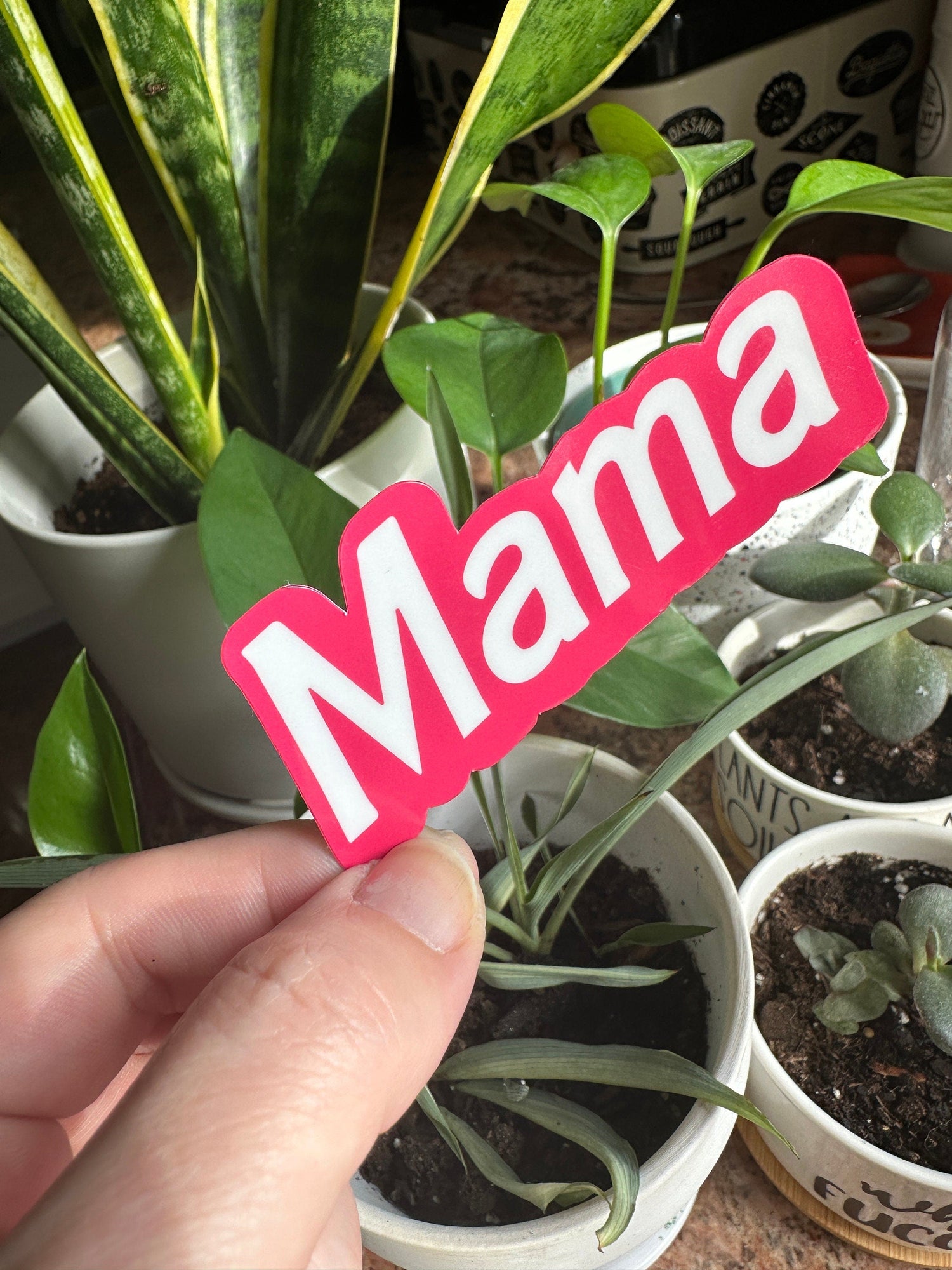 Mama sticker, Mom sticker for water bottle