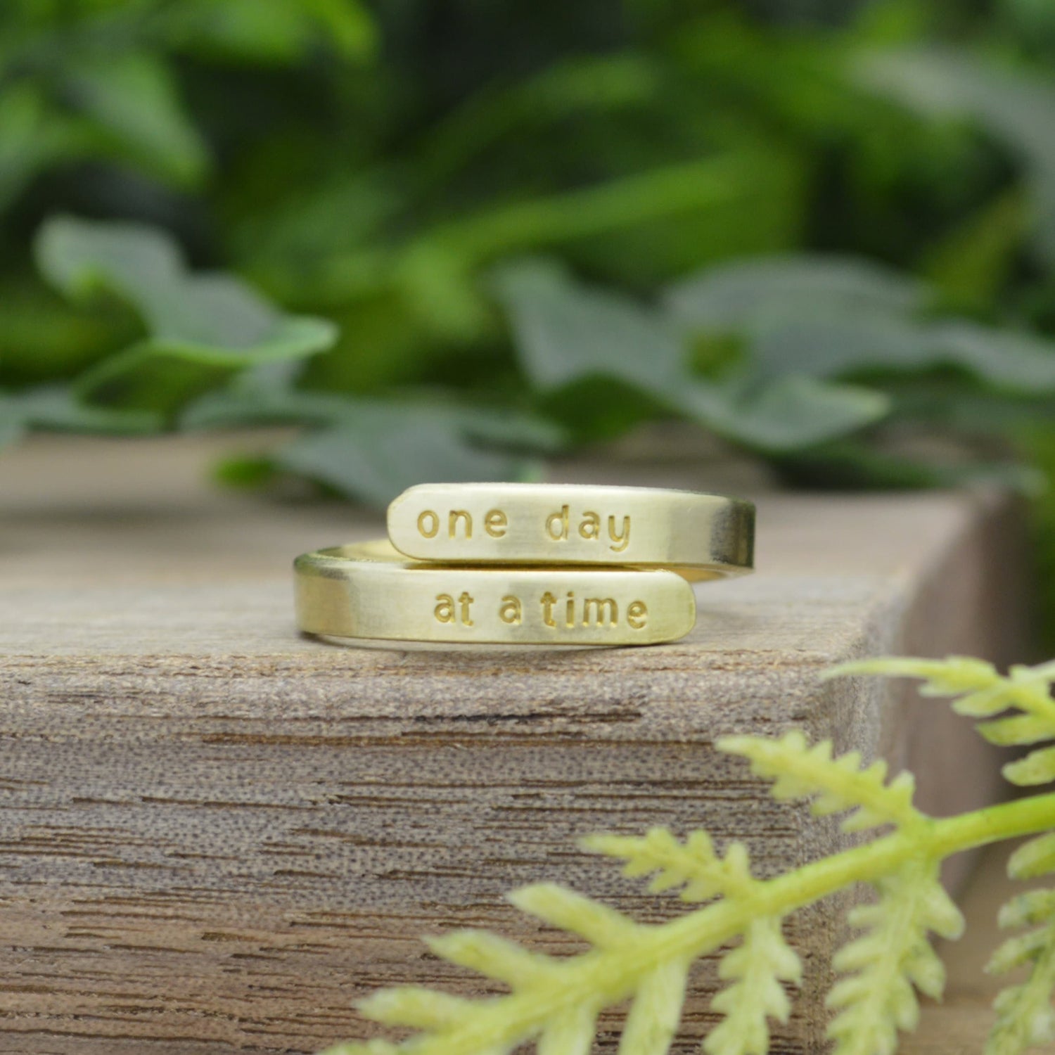 Personalized Inspirational Ring, Minimalist Custom Ring, Custom Statement Ring, Sterling Silver, Gold or Rose Gold Ring
