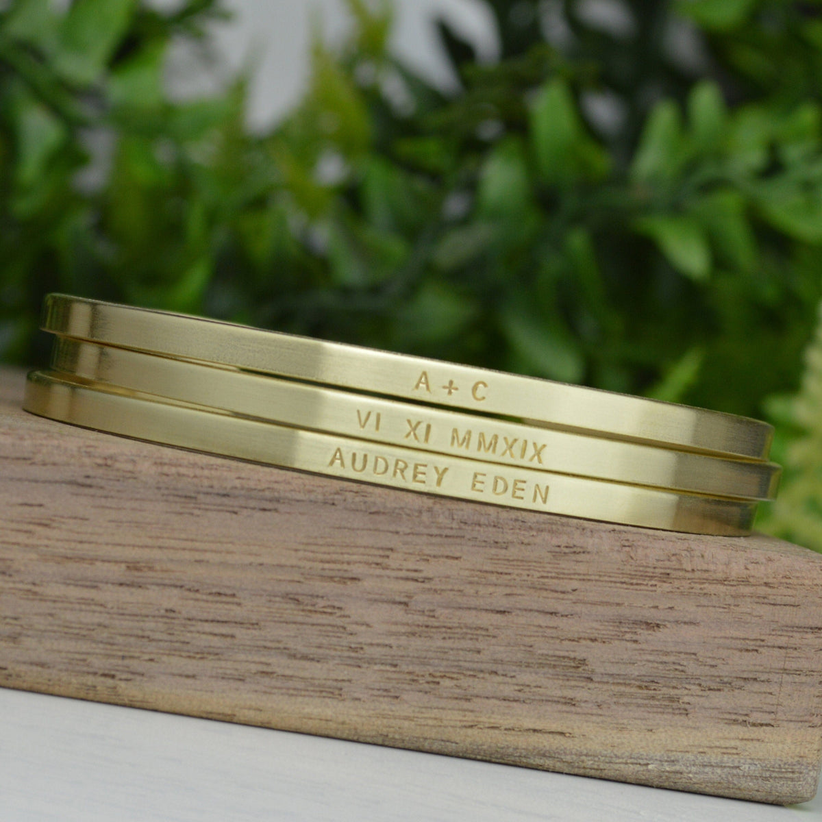 Family Milestones Stacking Bracelet • Custom Anniversary Layering Cuff • Personalized Stacking Bracelet • New Mom or Grandmother Gift