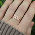 Personalized Inspirational Ring, Minimalist Custom Ring, Custom Statement Ring, Sterling Silver, Gold or Rose Gold Ring
