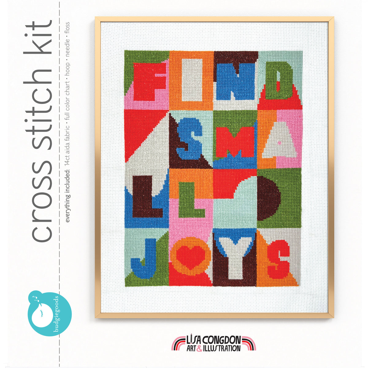 SMALL JOYS counted cross stitch kit