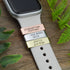Custom Smart Watch Charm, Personalized Watch Band Charm, Runners Inspiration, Watch Band Slide Charm, Runners Jewelry, Motivational Charms