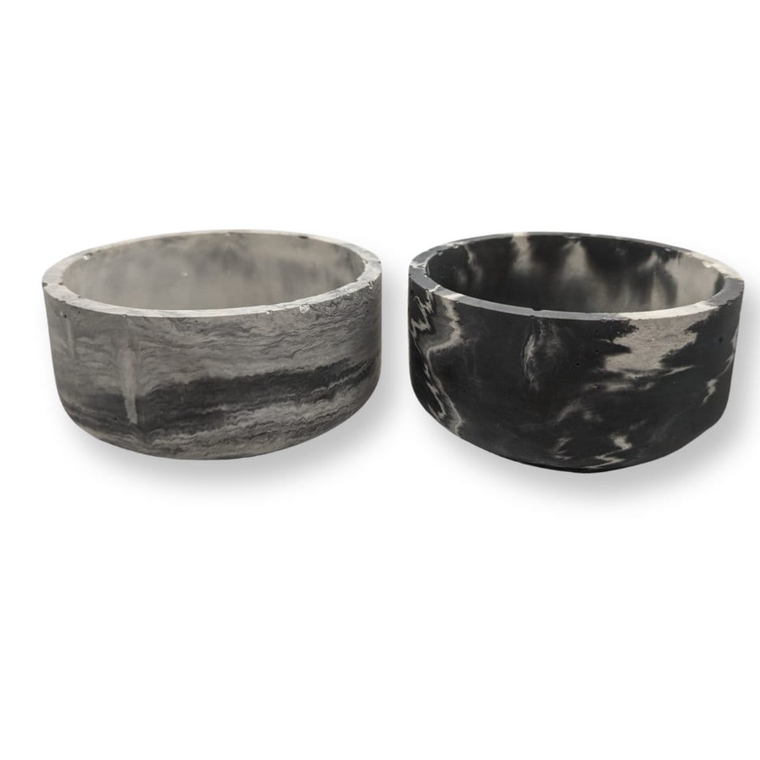 Small Marble Concrete Bowl