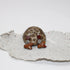 Horse Jewelry for Woman - jasper pony earrings featuring rich red brown carved horses, perfect gift for equine horse rider lovers.