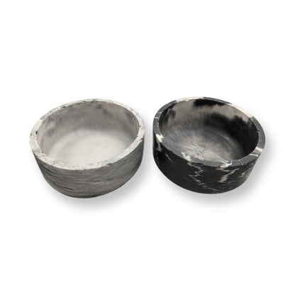 Small Marble Concrete Bowl