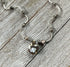 Ocean Jasper Tear Drop and Wavy Sterling Silver Jewelry Set featuring a stunning tear drop pendant and intricate wave patterns, ideal gift for self or nature lovers.