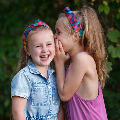 Liberty of London Silk Knot Headband: Comfortable Alice Band, Handmade in USA