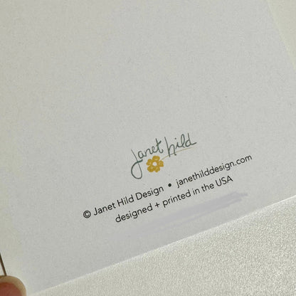 Sunflower Greeting Card: Cheerful Blank Card