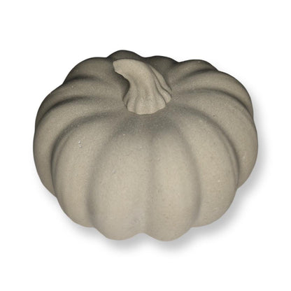 Mini Concrete Pumpkin | 3.5 Inch Fall Tiered Tray Decor | Modern Minimalist Halloween Accent | Industrial Cement Pumpkin | Thanksgiving Gift