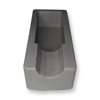 Rectangular Concrete Cigar Ashtray | Grey Cement Cigar Rest | Modern Industrial Outdoor Ashtray | Heavy Duty Smoking Gift | Patio Decor