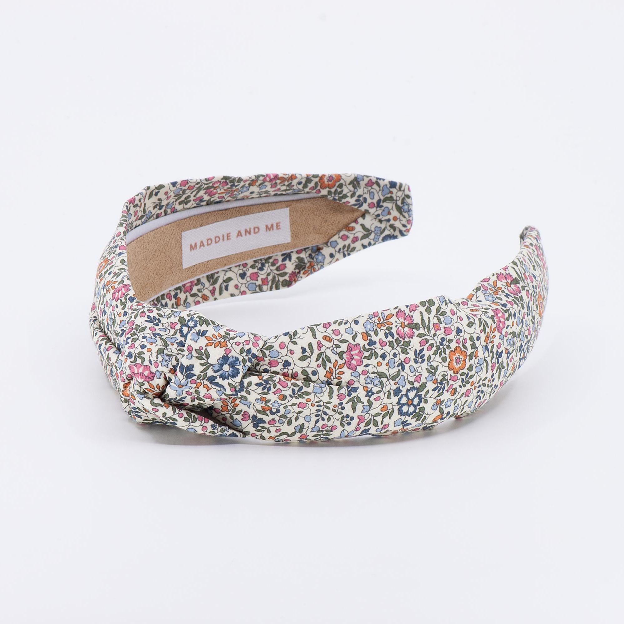 Liberty of London Floral Knot Headband | Katie and Millie Fabric