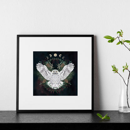 Moon Phase Seasons Art Print (unframed)