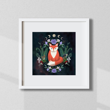 Moon Phase Seasons Art Print (unframed)
