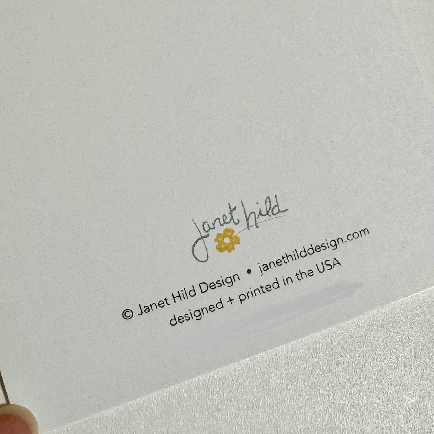 Watercolor Violets Friendship Card: Hand-Painted Blank Greeting