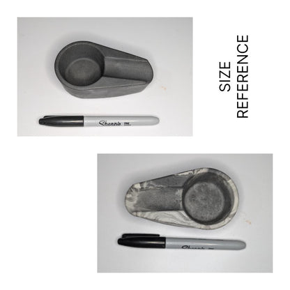 Sleek Minimalist Concrete Cigar Ashtray