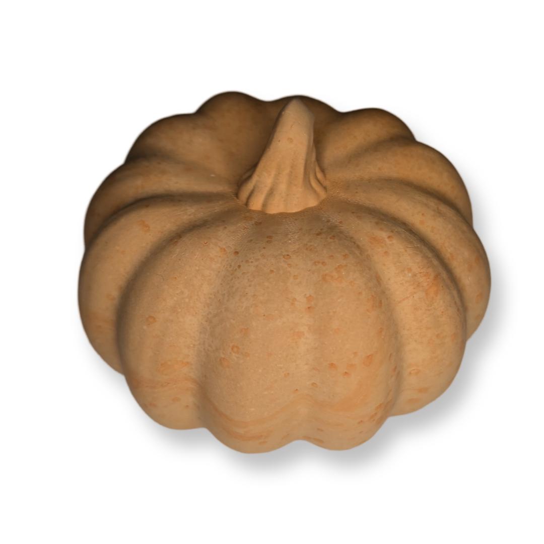Mini Concrete Pumpkin | 3.5 Inch Fall Tiered Tray Decor | Modern Minimalist Halloween Accent | Industrial Cement Pumpkin | Thanksgiving Gift