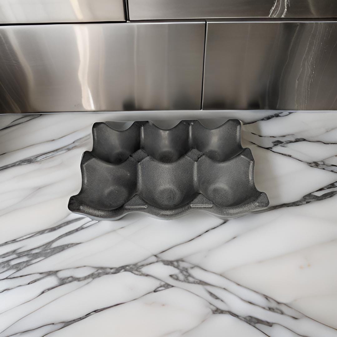 Minimalist Concrete Egg Carton