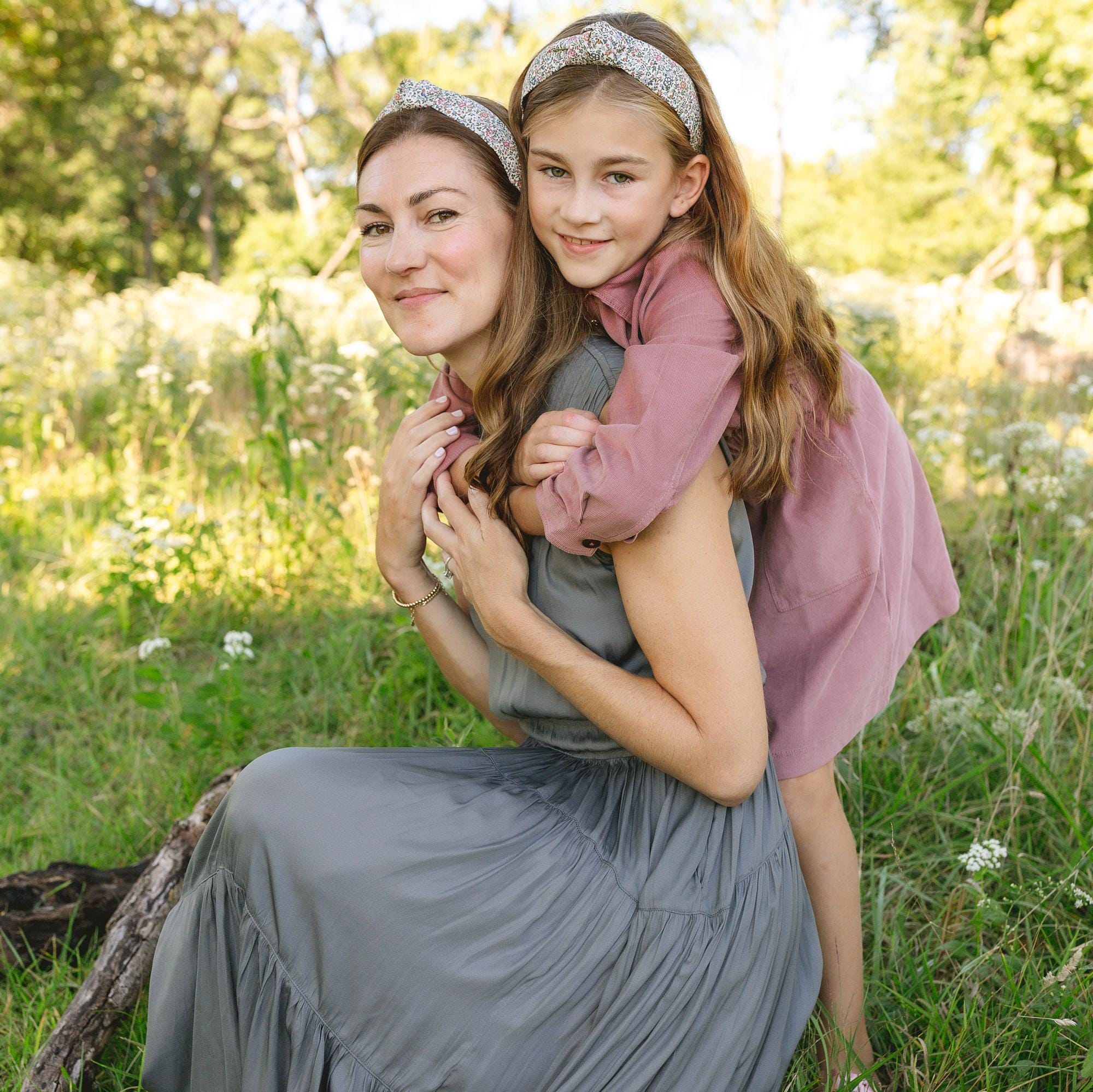Liberty of London Floral Knot Headband | Katie and Millie Fabric