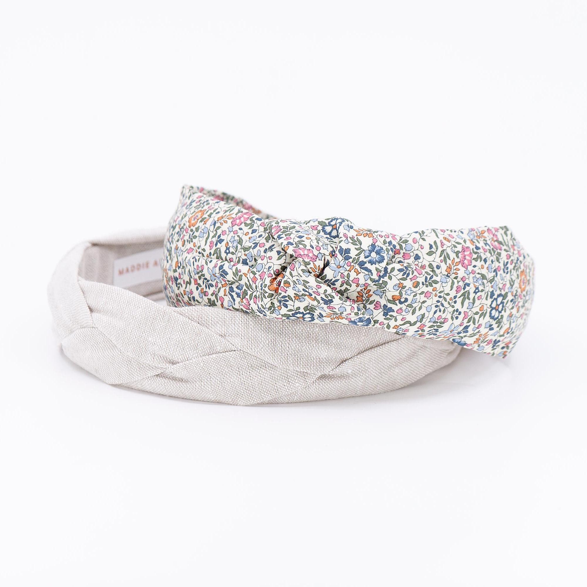 Liberty of London Floral Knot Headband | Katie and Millie Fabric