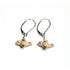 Beluga whale earrings, tiny hand-painted animal jewelry, perfect unique gift for ocean lovers.