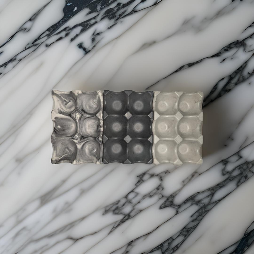 Minimalist Concrete Egg Carton
