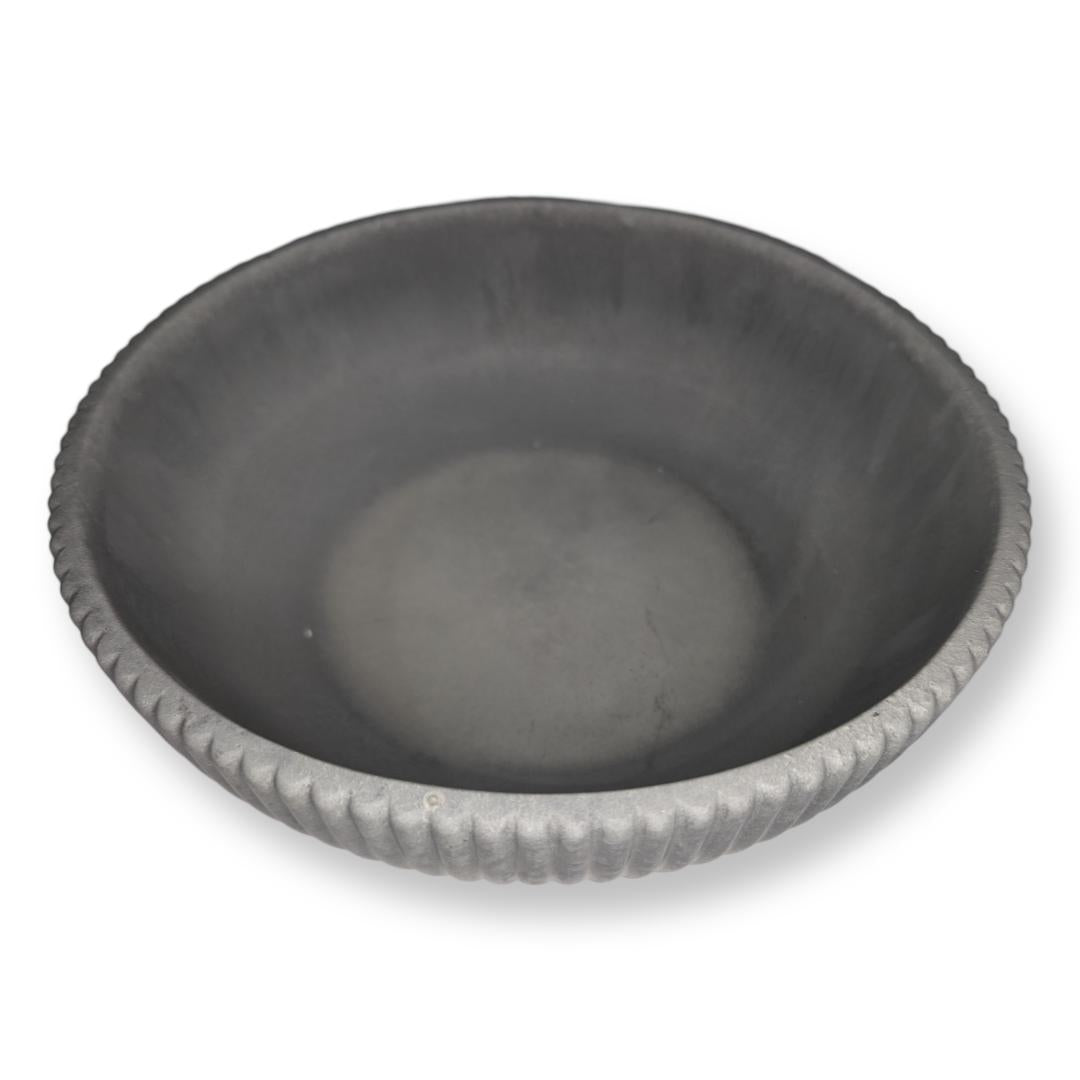 Gray Large Handmade Concrete Bowl – Modern Minimalist Decor