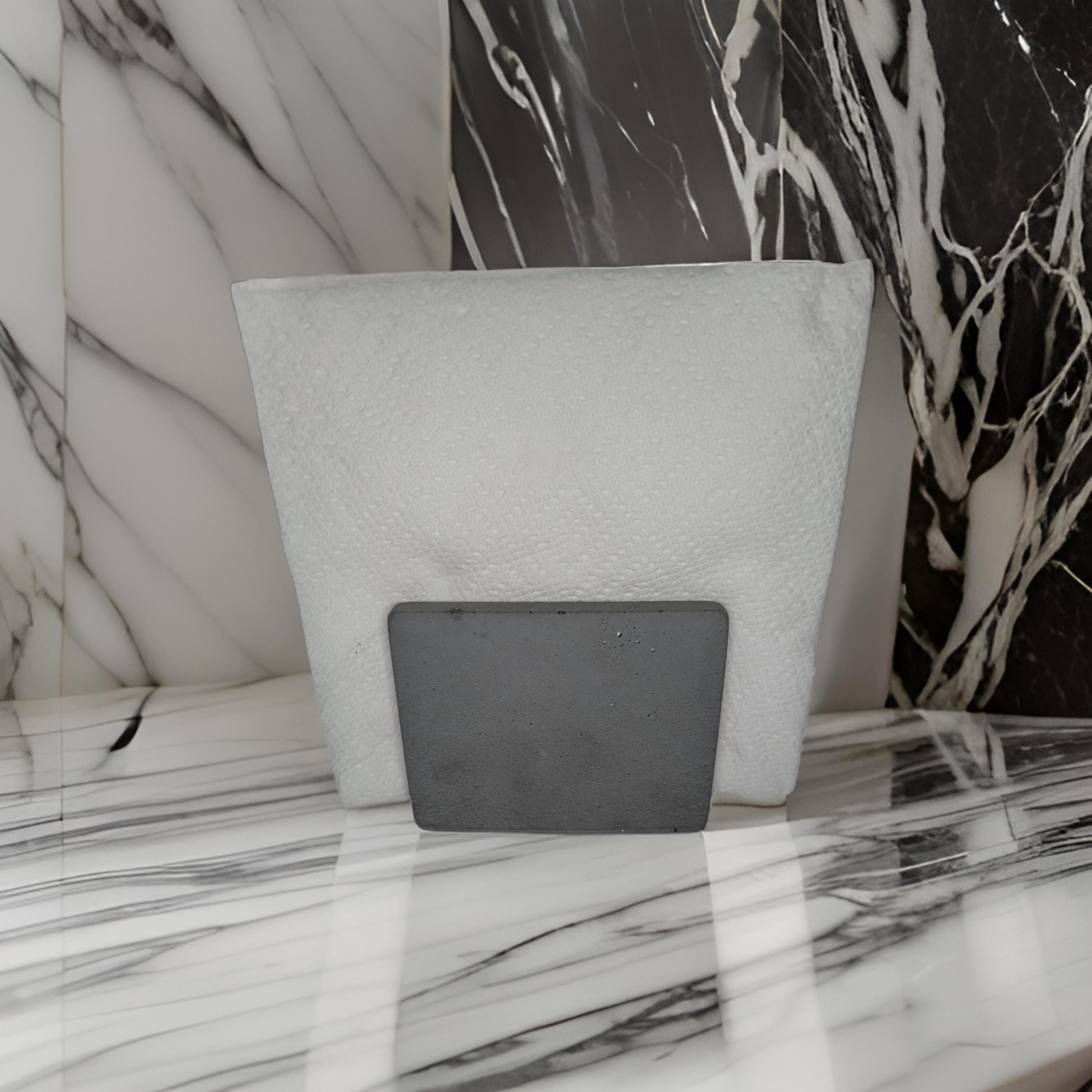 Concrete Napkin Holder (Modern Minimalist Table Decor)