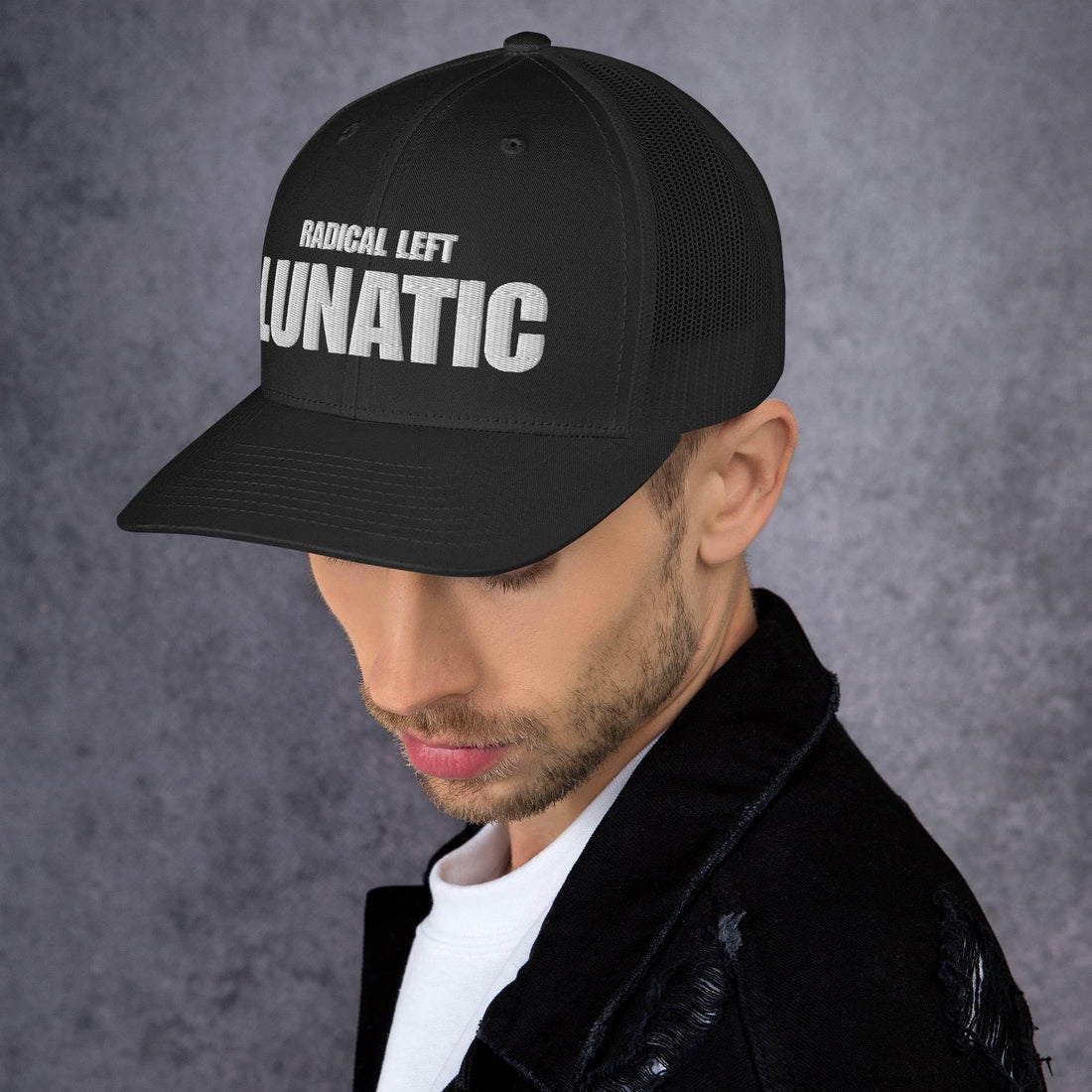 Radical Left Embroidered Trucker Cap