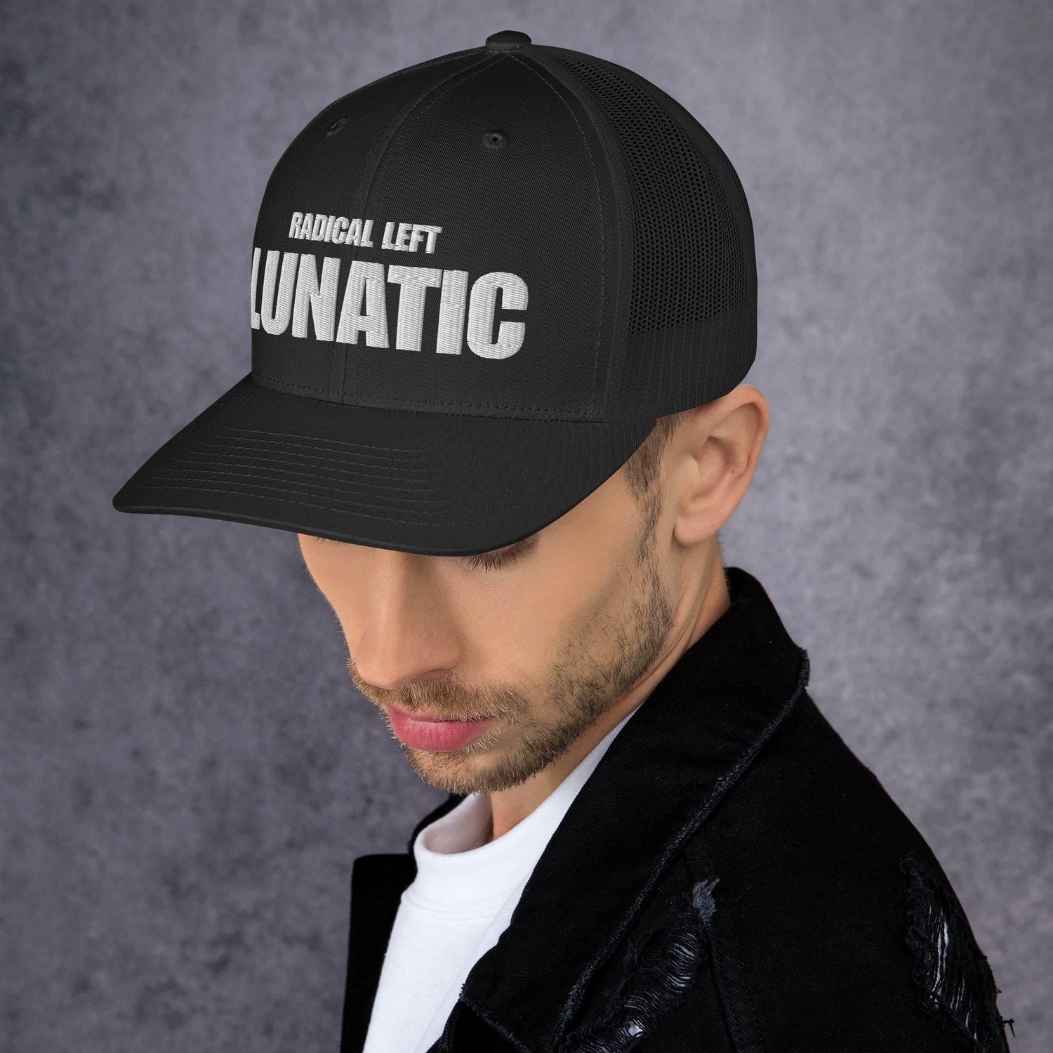 Radical Left Embroidered Trucker Cap