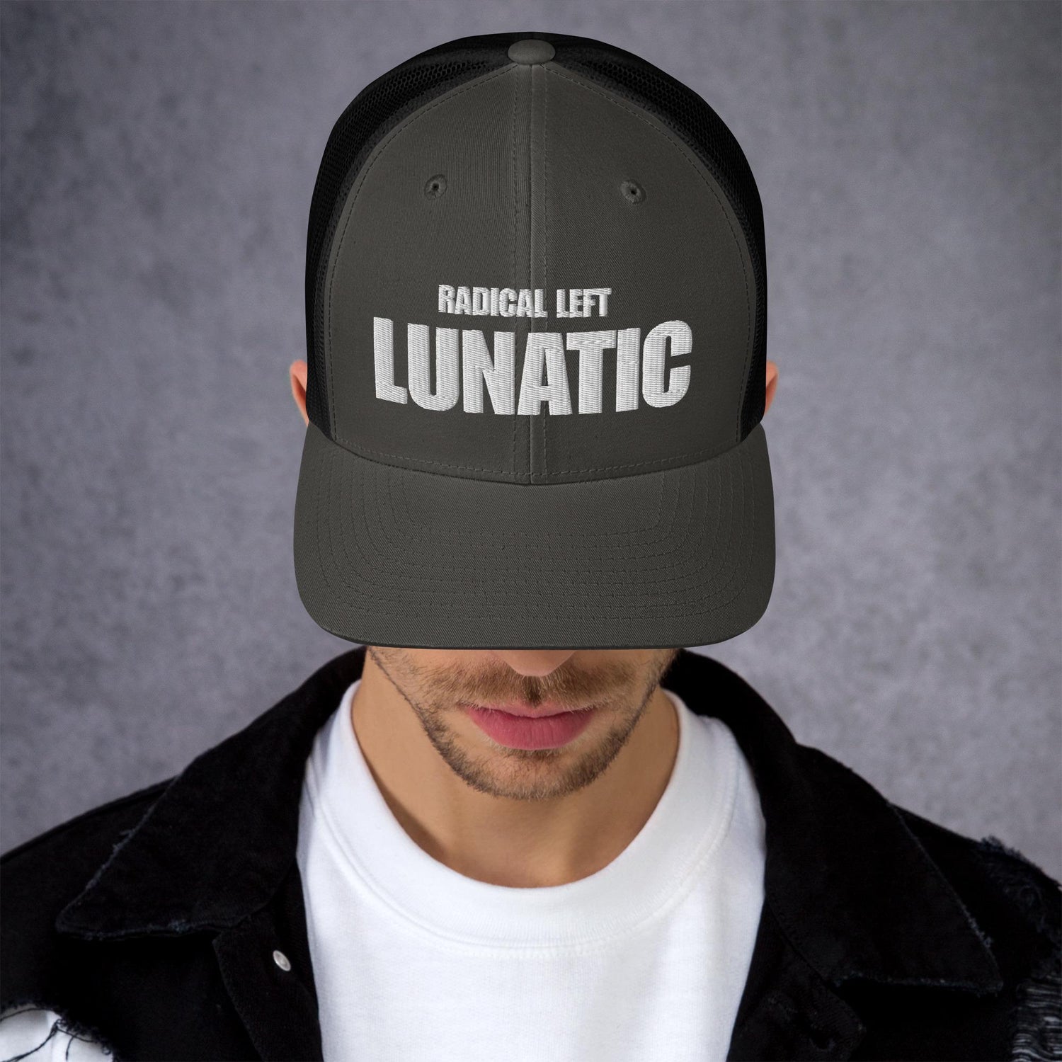 Radical Left Embroidered Trucker Cap