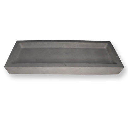 Concrete Rectangle Tray – Modern Catchall in Medium &amp; Large Sizes