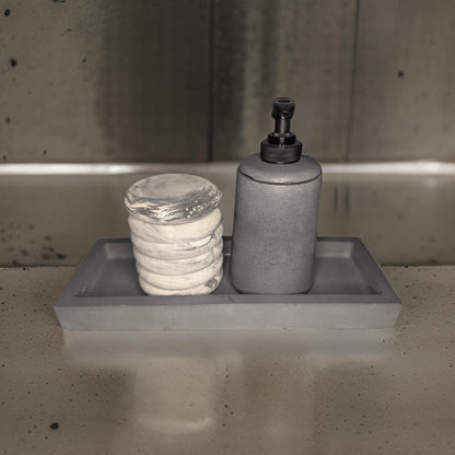 Concrete Rectangle Tray – Modern Catchall in Medium &amp; Large Sizes